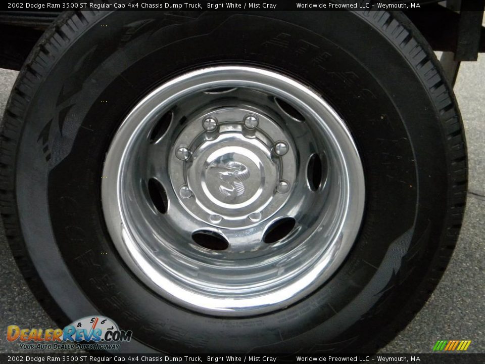 2002 Dodge Ram 3500 ST Regular Cab 4x4 Chassis Dump Truck Wheel Photo #23