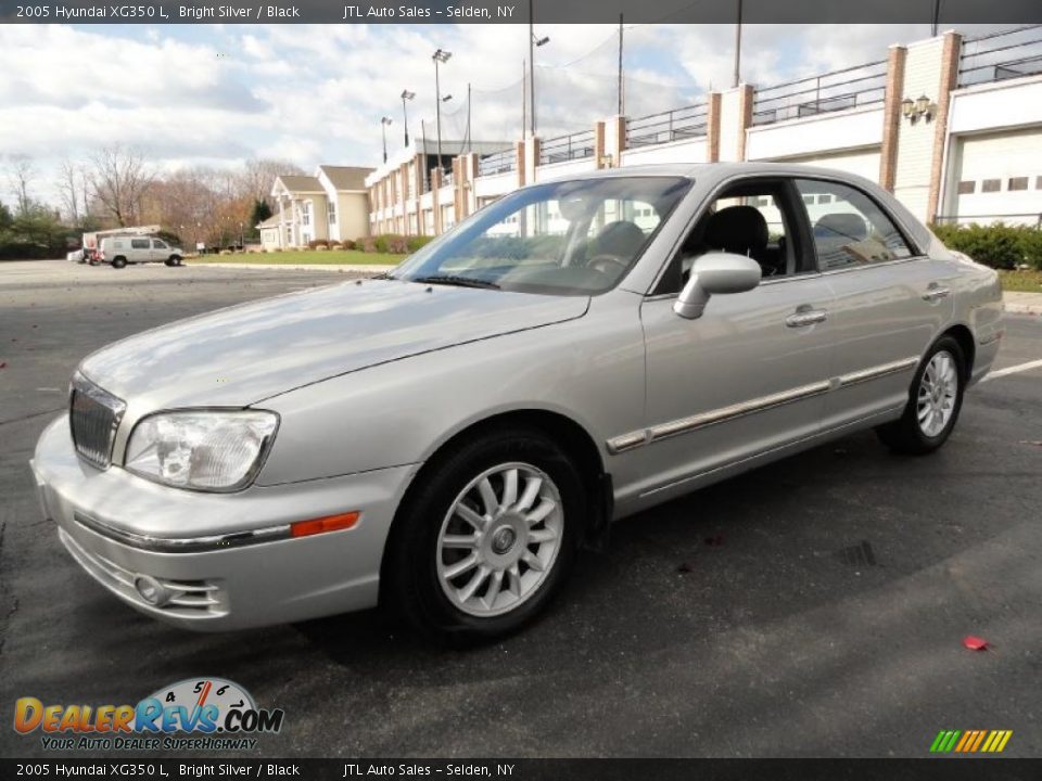 2005 Hyundai XG350 L Bright Silver / Black Photo #1