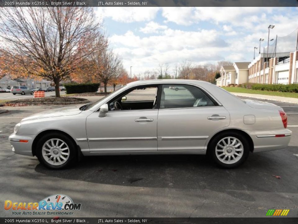 2005 Hyundai XG350 L Bright Silver / Black Photo #3