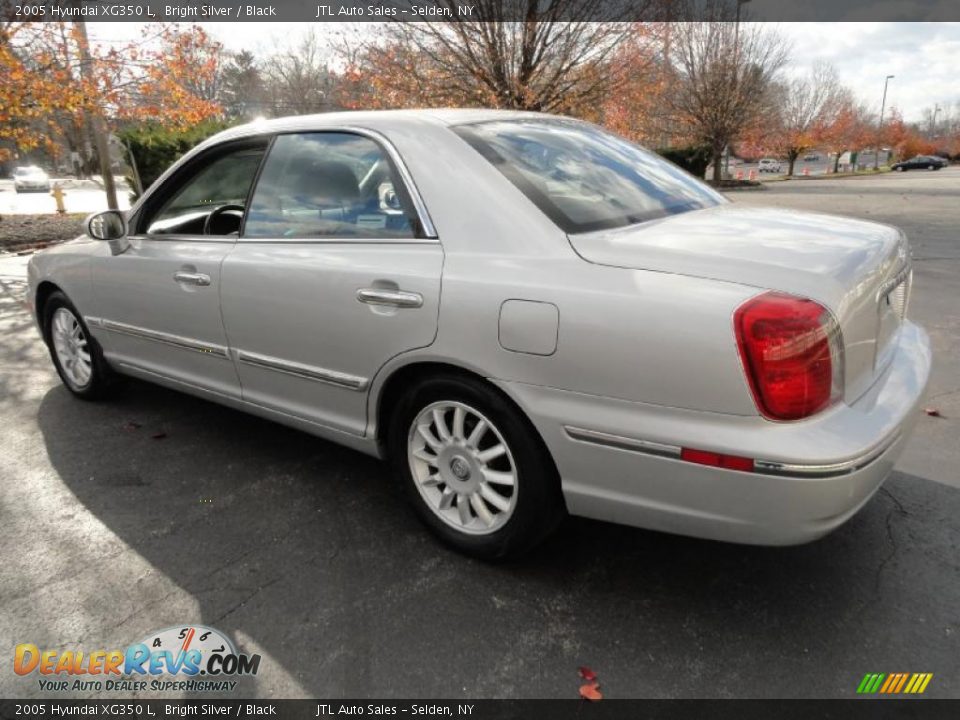 2005 Hyundai XG350 L Bright Silver / Black Photo #4