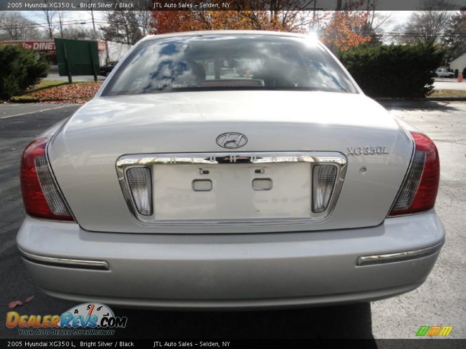 2005 Hyundai XG350 L Bright Silver / Black Photo #5