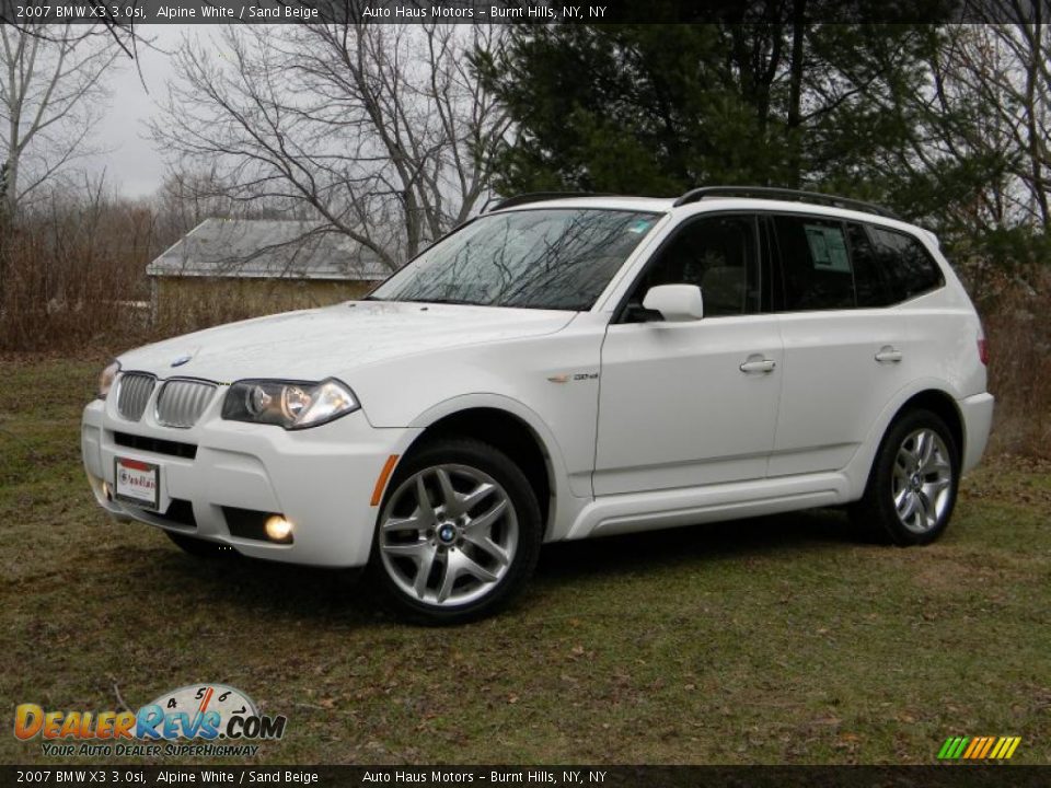 Front 3/4 View of 2007 BMW X3 3.0si Photo #1