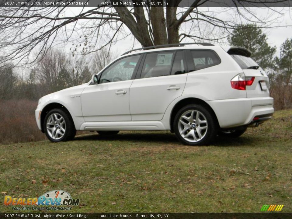 Alpine White 2007 BMW X3 3.0si Photo #3