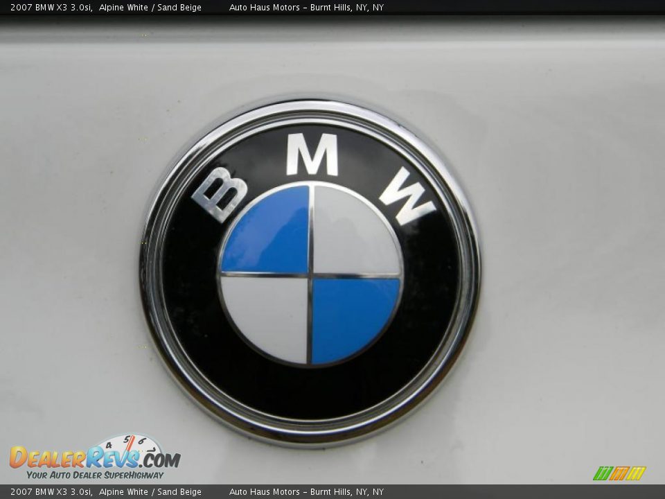 2007 BMW X3 3.0si Logo Photo #6