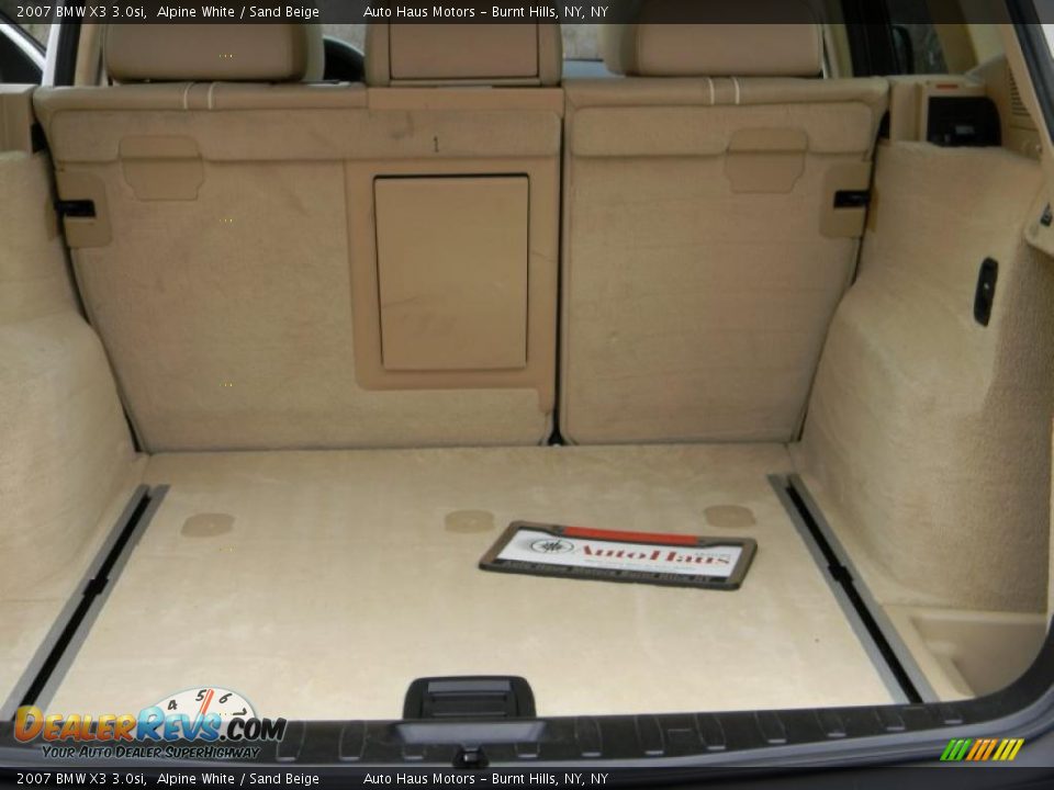 2007 BMW X3 3.0si Trunk Photo #36