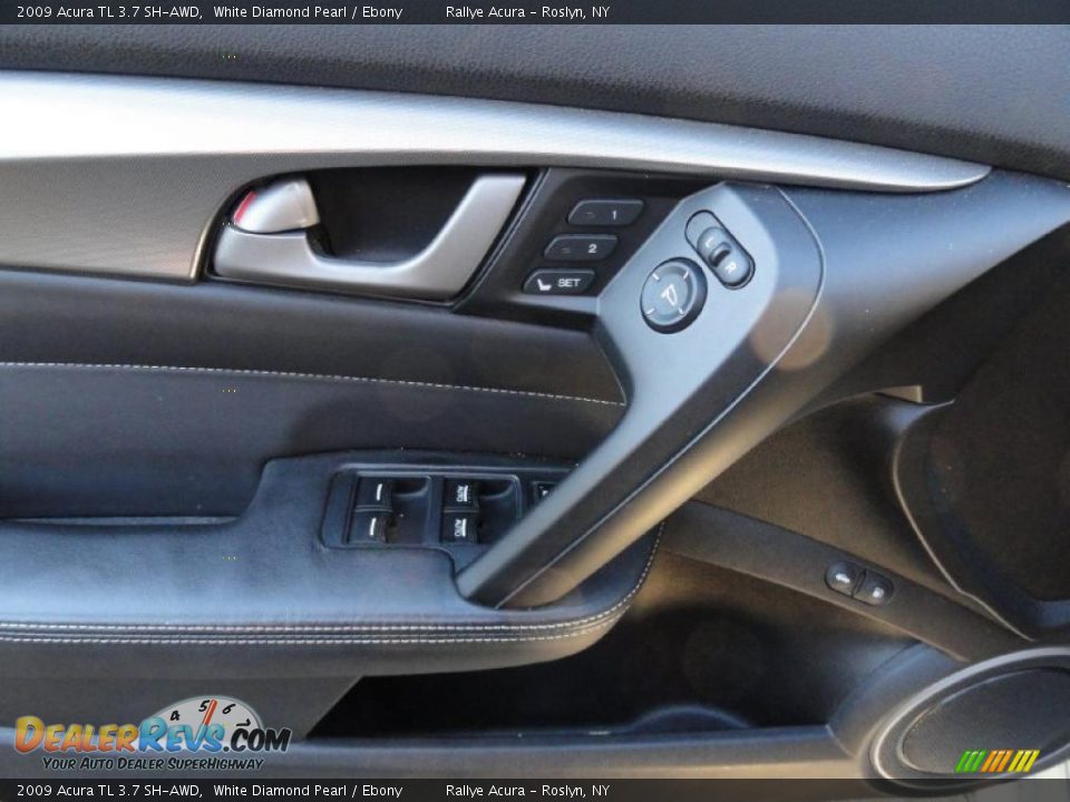 2009 Acura TL 3.7 SH-AWD White Diamond Pearl / Ebony Photo #9