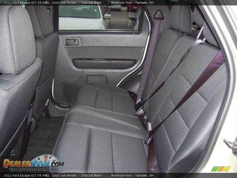 Charcoal Black Interior - 2011 Ford Escape XLT V6 4WD Photo #18