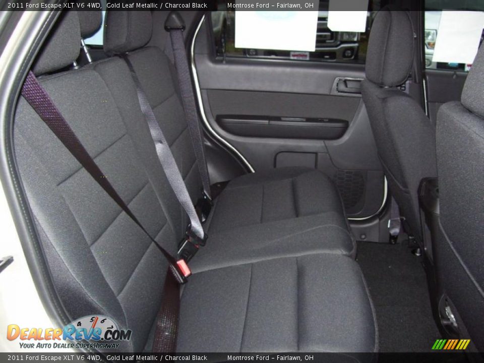 Charcoal Black Interior - 2011 Ford Escape XLT V6 4WD Photo #19