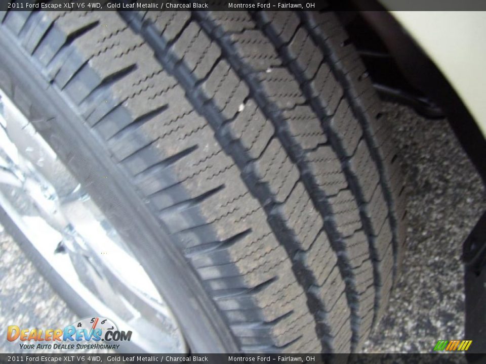 2011 Ford Escape XLT V6 4WD Gold Leaf Metallic / Charcoal Black Photo #29