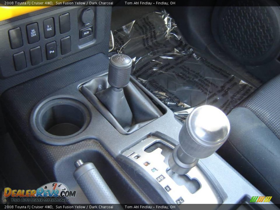 2008 Toyota FJ Cruiser 4WD Sun Fusion Yellow / Dark Charcoal Photo #15