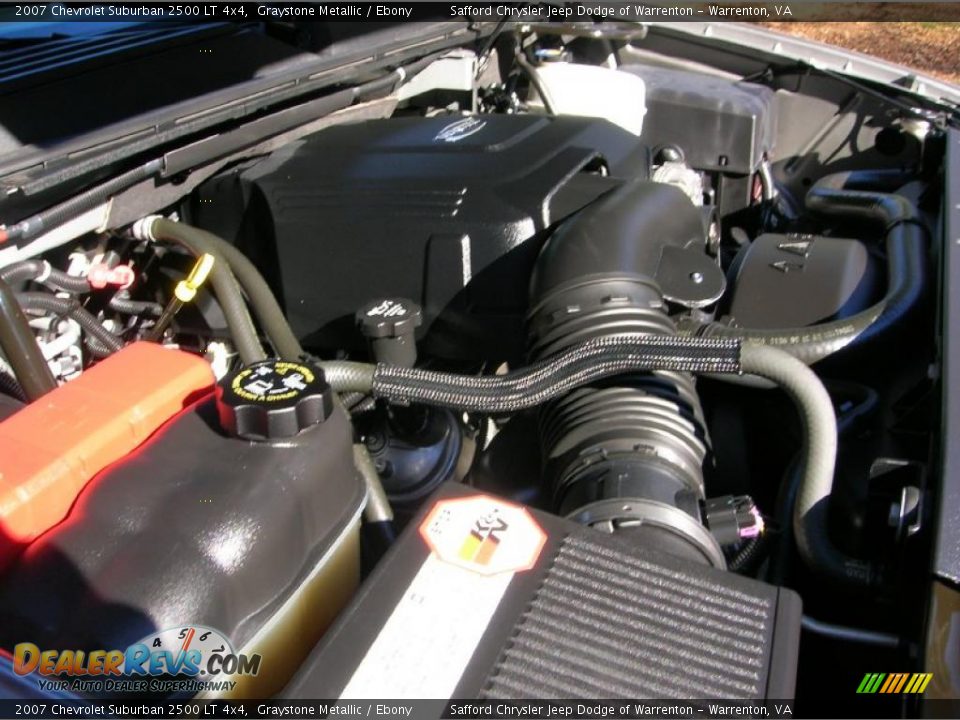 2007 Chevrolet Suburban 2500 LT 4x4 6.0 Liter OHV 16-Valve Vortec V8 Engine Photo #17