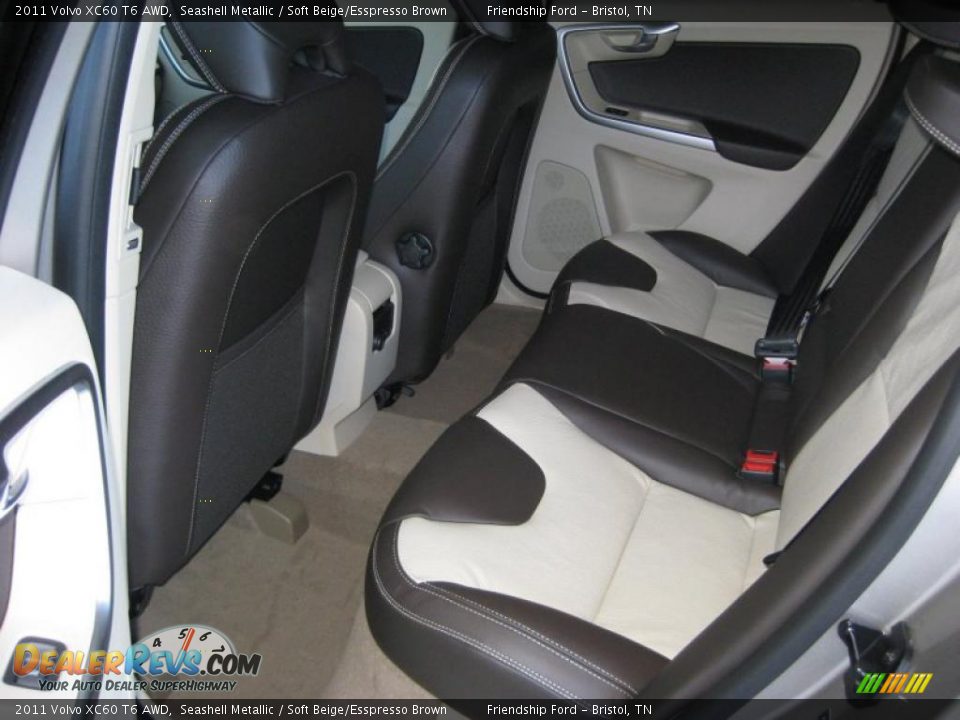 Soft Beige/Esspresso Brown Interior - 2011 Volvo XC60 T6 AWD Photo #11