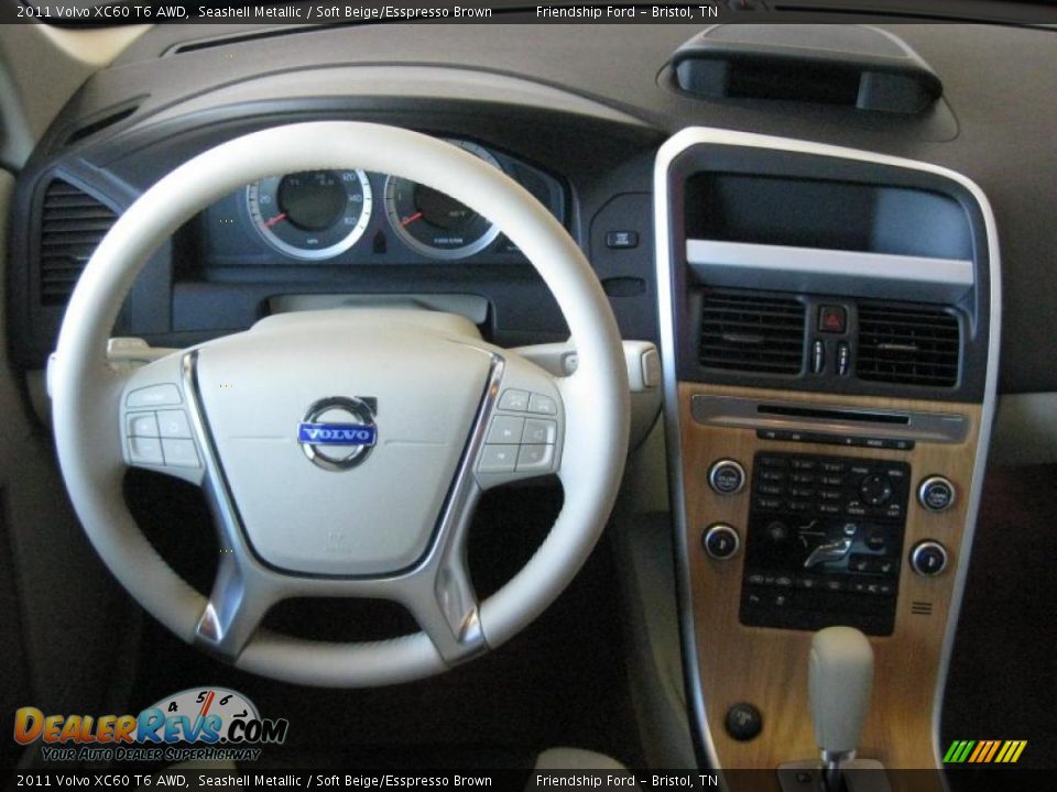 Dashboard of 2011 Volvo XC60 T6 AWD Photo #20