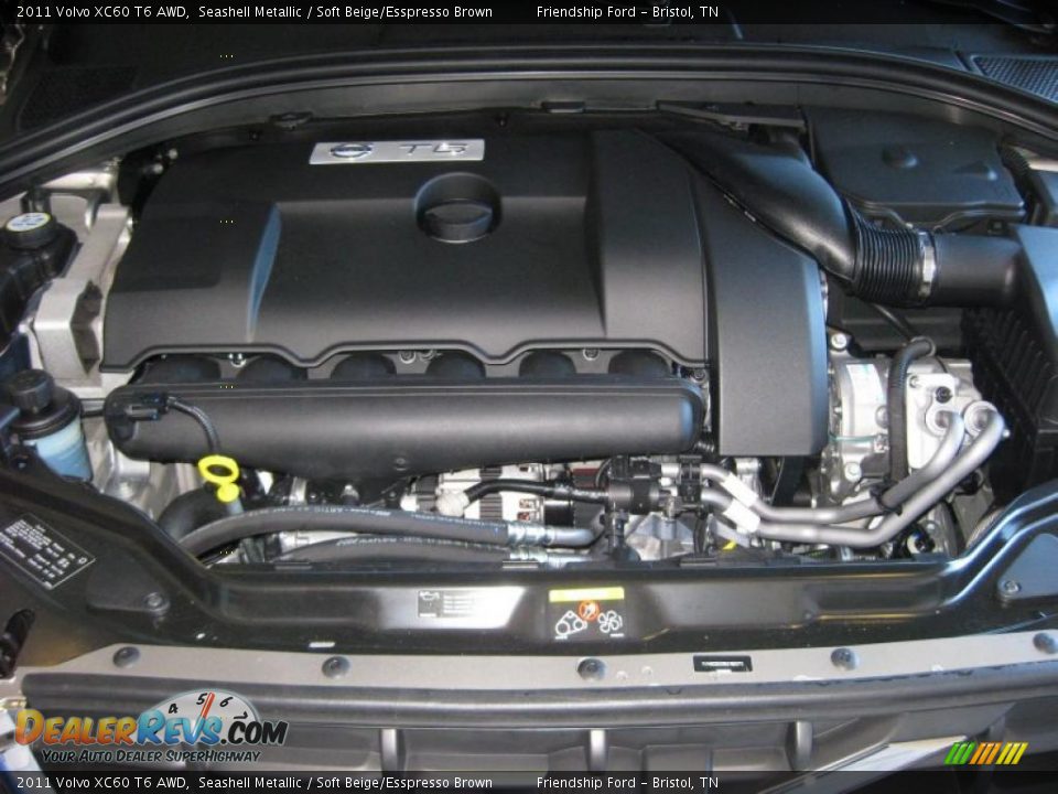 2011 Volvo XC60 T6 AWD 3.0 Liter Twin-Scroll Turbocharged DOHC 24-Valve Inline 6 Cylinder Engine Photo #26