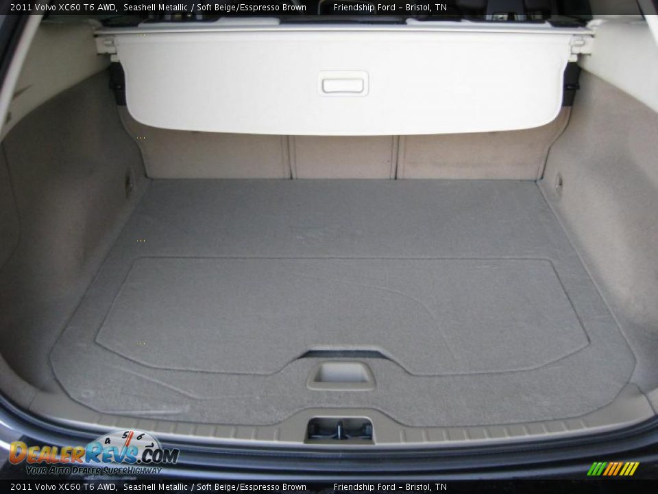 2011 Volvo XC60 T6 AWD Trunk Photo #27