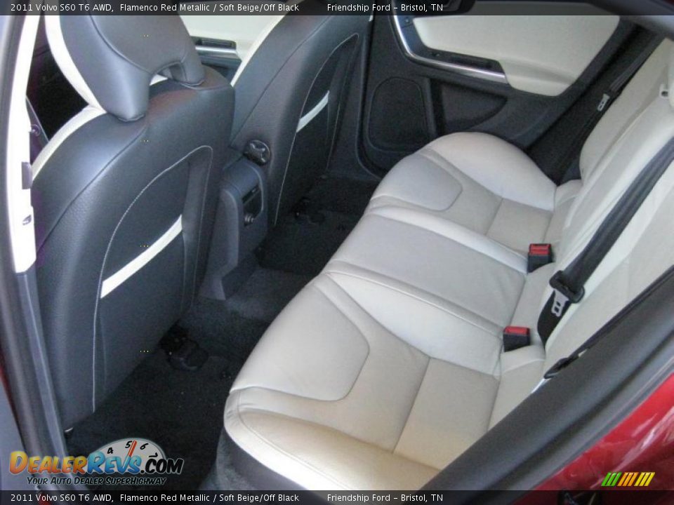 Soft Beige/Off Black Interior - 2011 Volvo S60 T6 AWD Photo #11