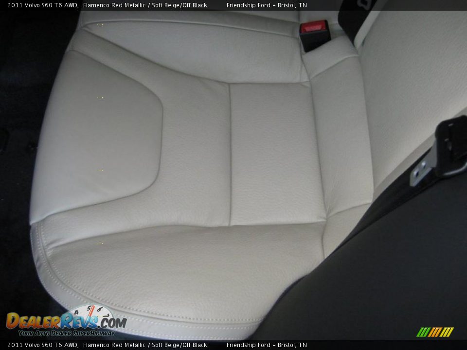 Soft Beige/Off Black Interior - 2011 Volvo S60 T6 AWD Photo #12