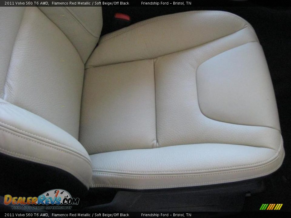 Soft Beige/Off Black Interior - 2011 Volvo S60 T6 AWD Photo #15