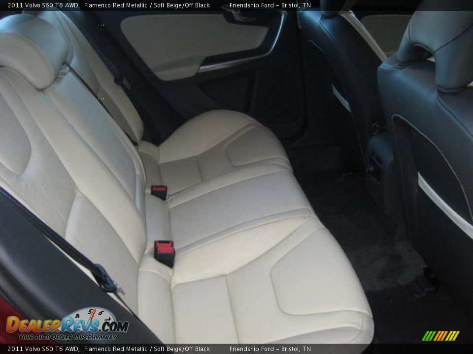 Soft Beige/Off Black Interior - 2011 Volvo S60 T6 AWD Photo #17