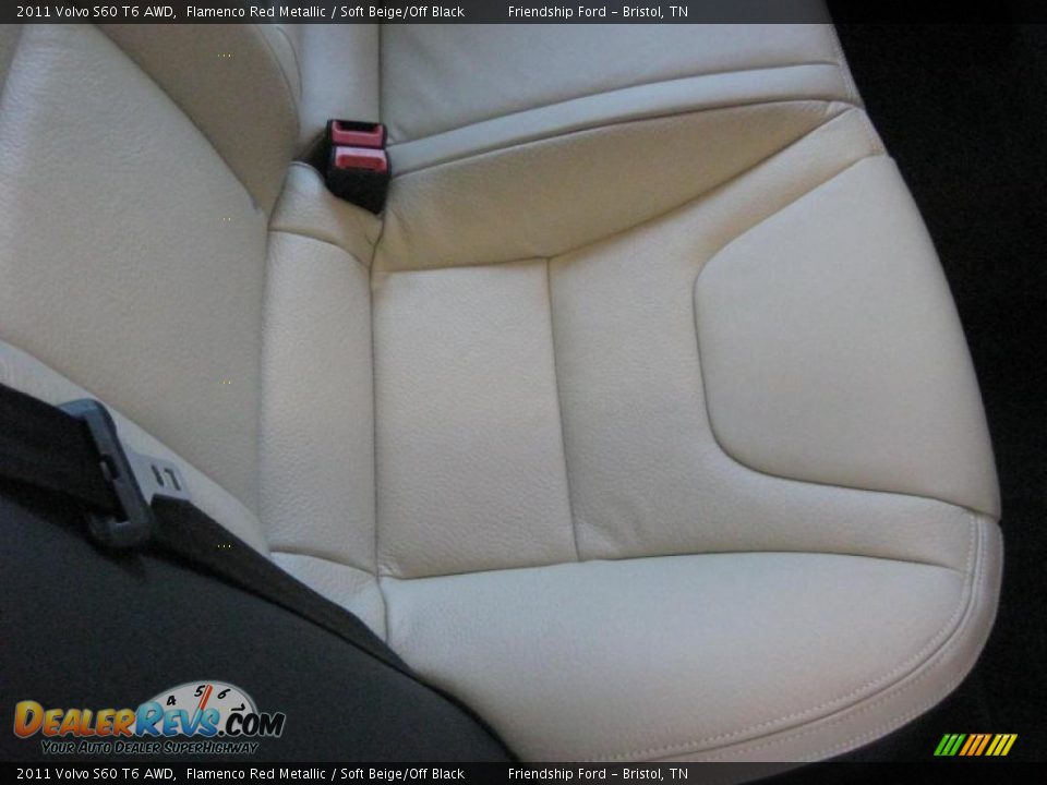 Soft Beige/Off Black Interior - 2011 Volvo S60 T6 AWD Photo #18