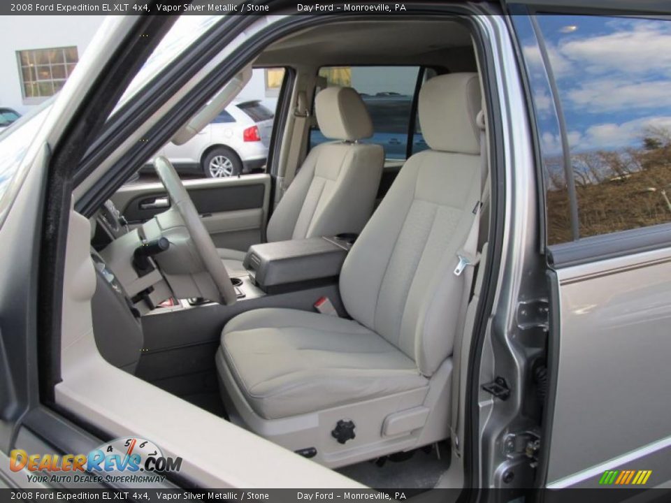 Stone Interior - 2008 Ford Expedition EL XLT 4x4 Photo #8