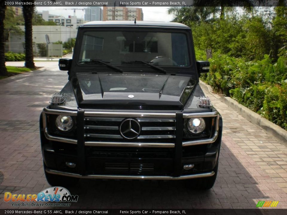 2009 Mercedes-Benz G 55 AMG Black / designo Charcoal Photo #1