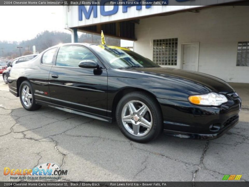 2004 Chevrolet Monte Carlo Intimidator SS Black / Ebony Black Photo #2