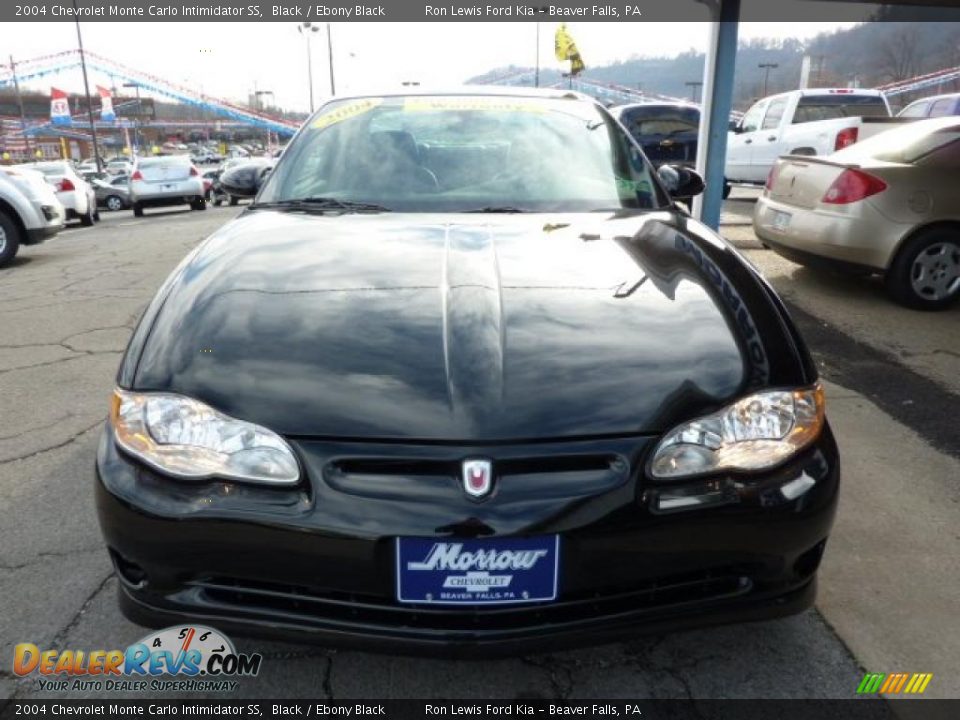 2004 Chevrolet Monte Carlo Intimidator SS Black / Ebony Black Photo #4
