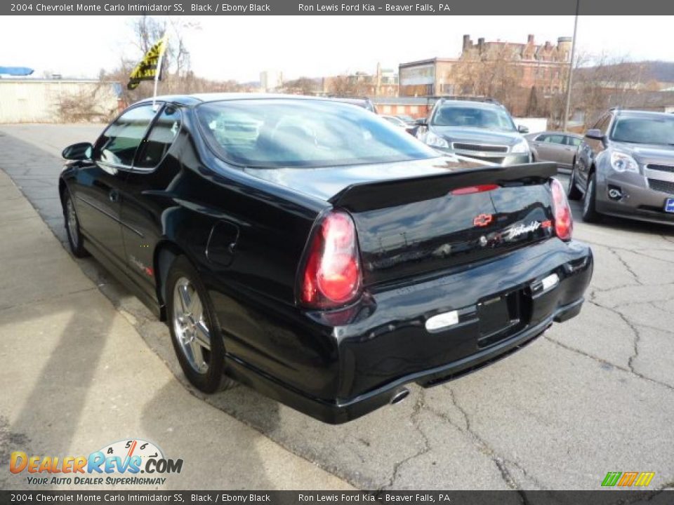 2004 Chevrolet Monte Carlo Intimidator SS Black / Ebony Black Photo #8