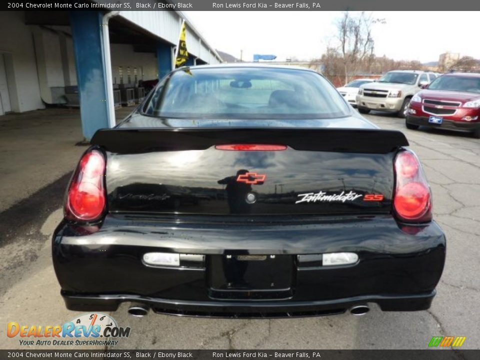Black 2004 Chevrolet Monte Carlo Intimidator SS Photo #9