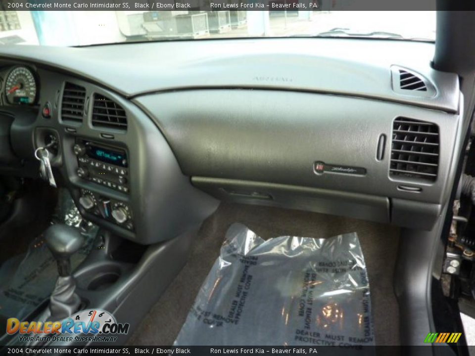 2004 Chevrolet Monte Carlo Intimidator SS Black / Ebony Black Photo #21