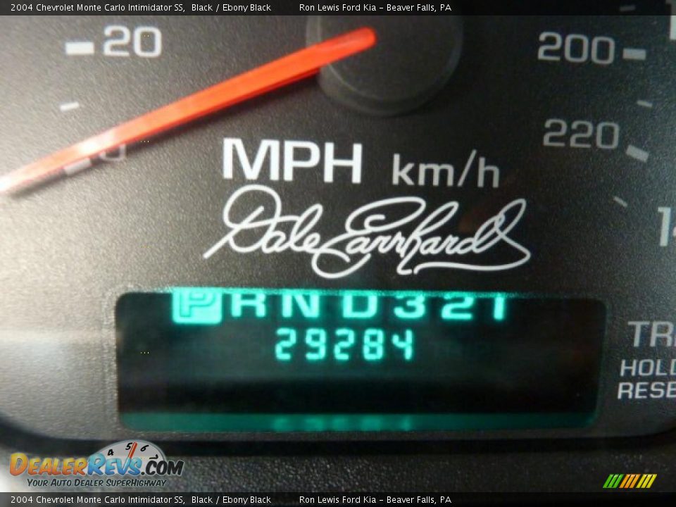2004 Chevrolet Monte Carlo Intimidator SS Black / Ebony Black Photo #25