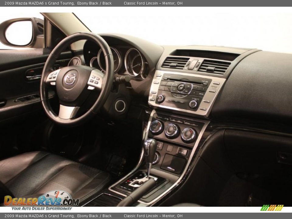  Interior negro - 2009 Mazda MAZDA6 s Grand Touring Foto