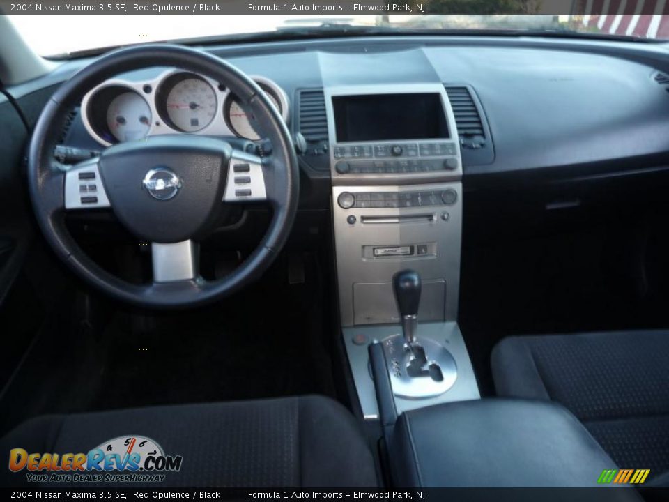 2004 Nissan maxima black interior #4