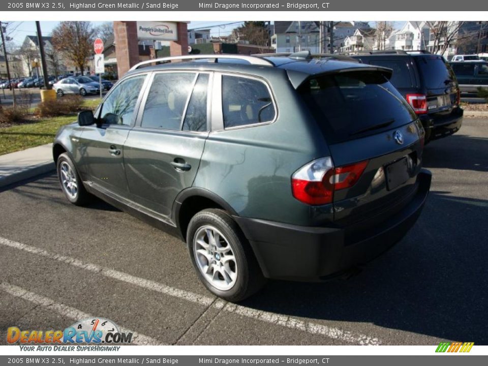 Bmw x3 highland green metallic #4