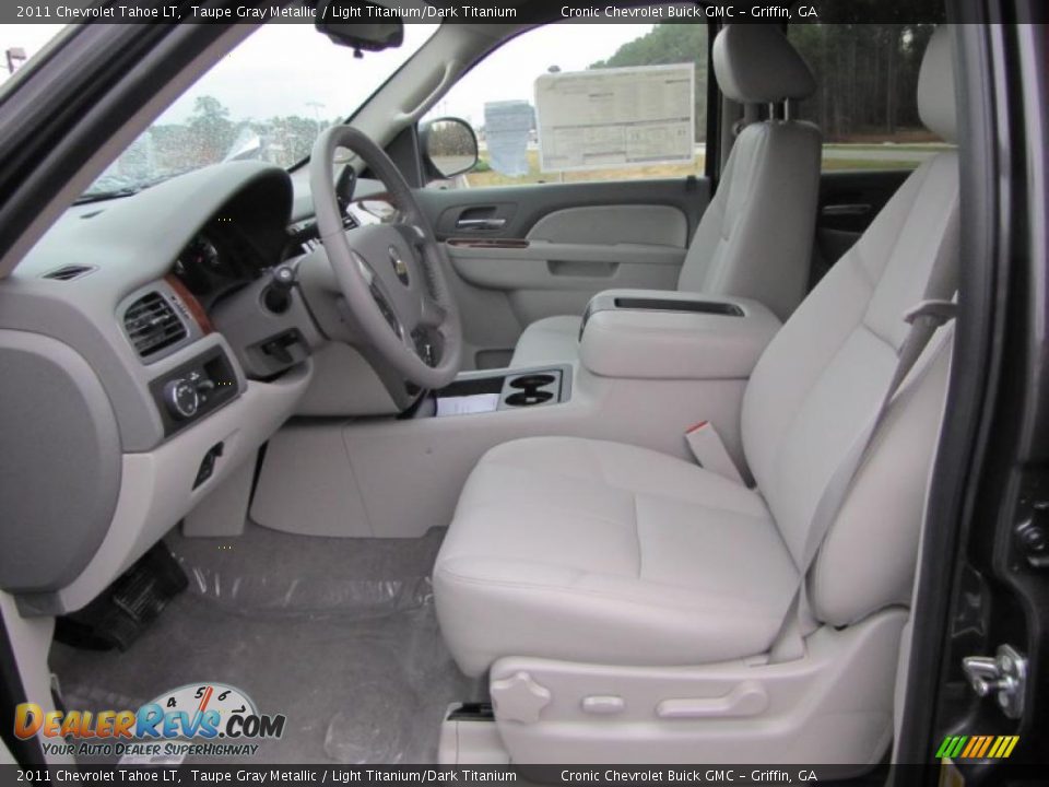 Light Titanium Dark Titanium Interior 2011 Chevrolet Tahoe