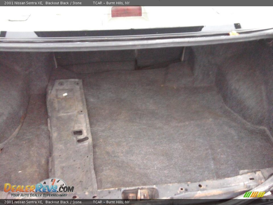 2001 Nissan Sentra XE Blackout Black / Stone Photo #5