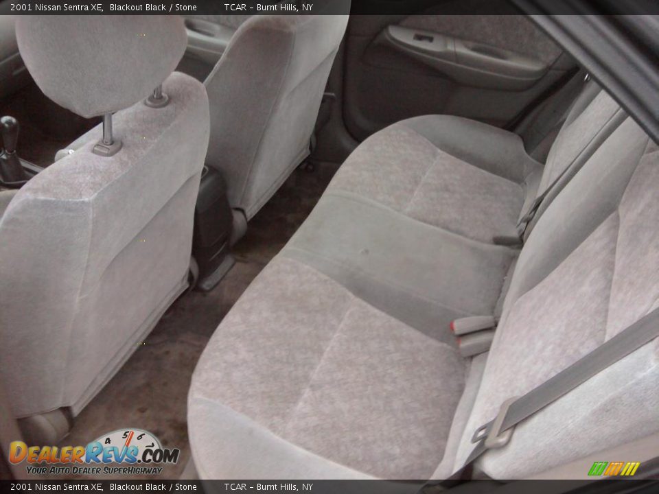 2001 Nissan Sentra XE Blackout Black / Stone Photo #8