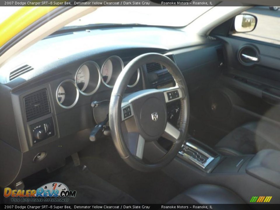 Dark Slate Gray Interior - 2007 Dodge Charger SRT-8 Super Bee Photo #7