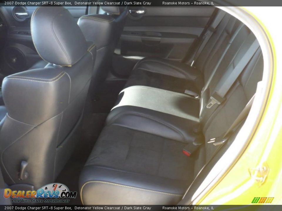 2007 Dodge Charger SRT-8 Super Bee Detonator Yellow Clearcoat / Dark Slate Gray Photo #9
