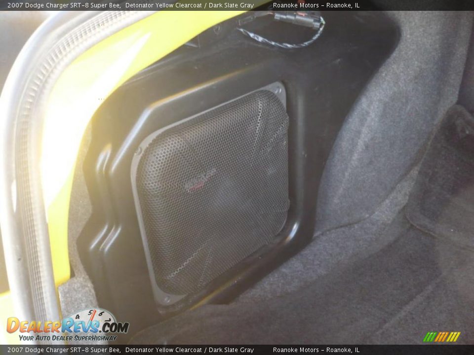 2007 Dodge Charger SRT-8 Super Bee Detonator Yellow Clearcoat / Dark Slate Gray Photo #18