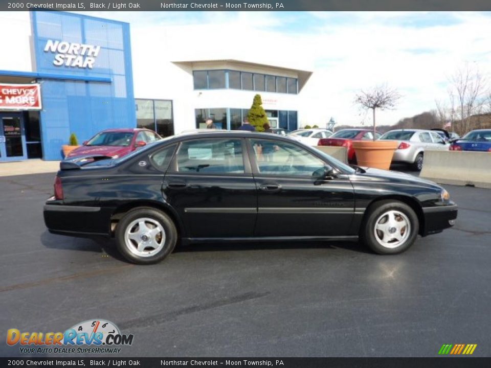 2000 Chevrolet Impala LS Black / Light Oak Photo #2