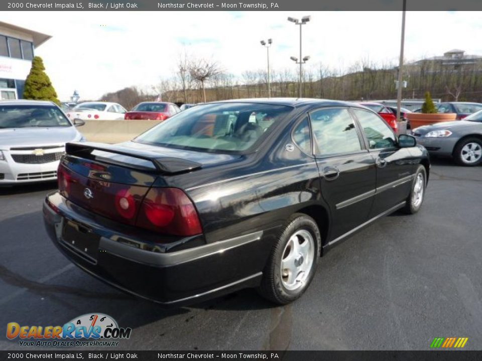 Black 2000 Chevrolet Impala LS Photo #3