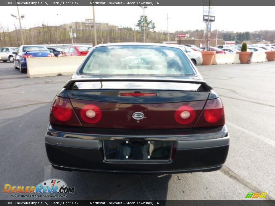 2000 Chevrolet Impala LS Black / Light Oak Photo #4