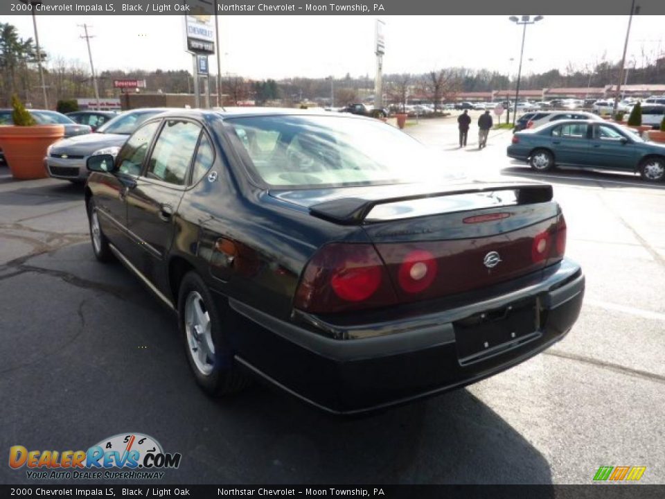 2000 Chevrolet Impala LS Black / Light Oak Photo #5