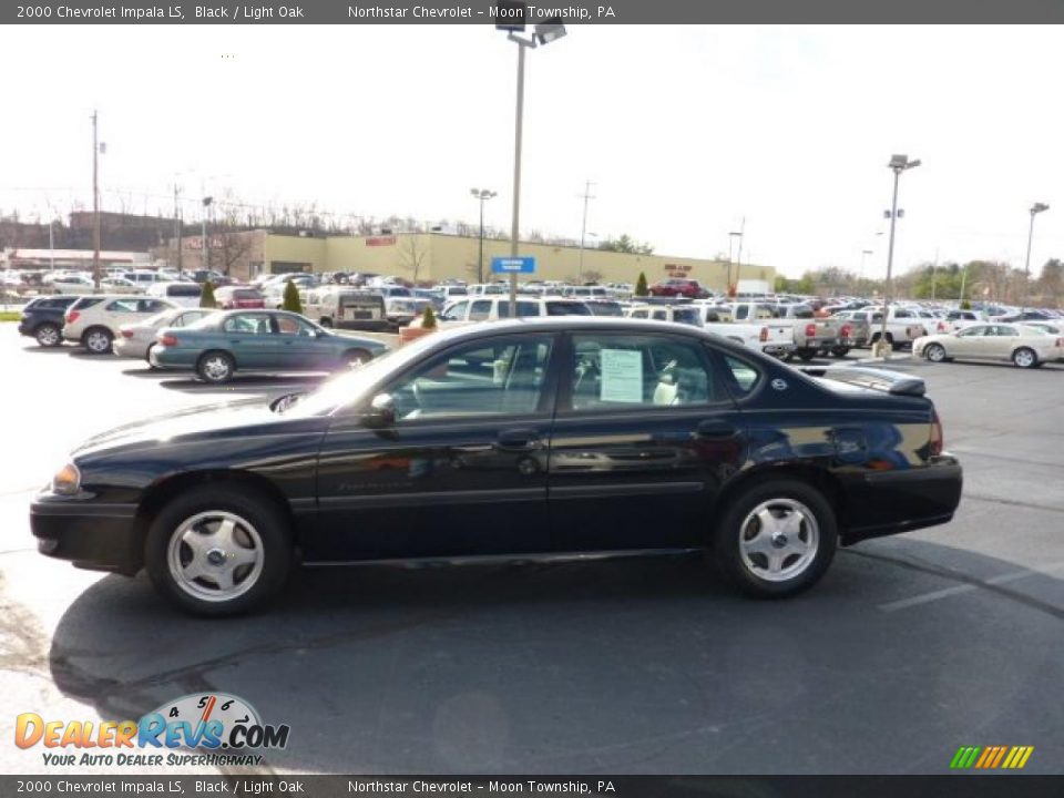 2000 Chevrolet Impala LS Black / Light Oak Photo #6