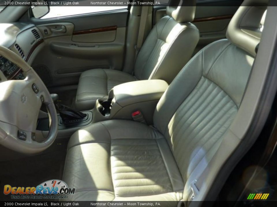 2000 Chevrolet Impala LS Black / Light Oak Photo #7