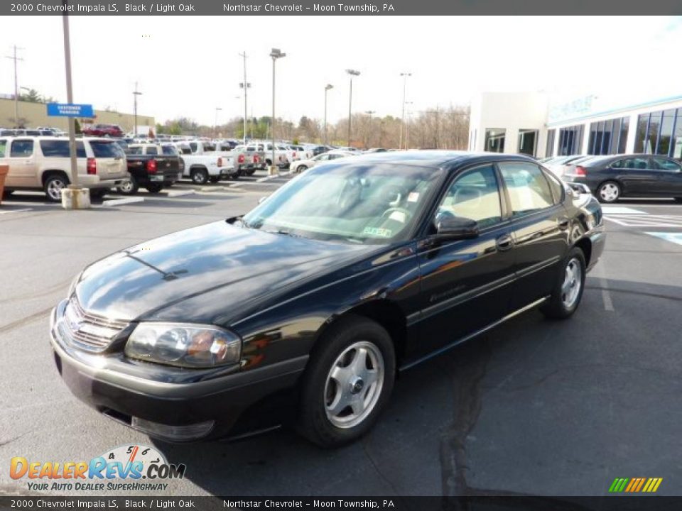 2000 Chevrolet Impala LS Black / Light Oak Photo #10