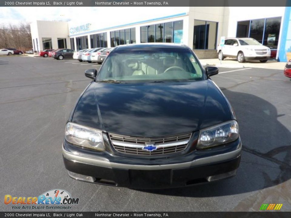 2000 Chevrolet Impala LS Black / Light Oak Photo #11
