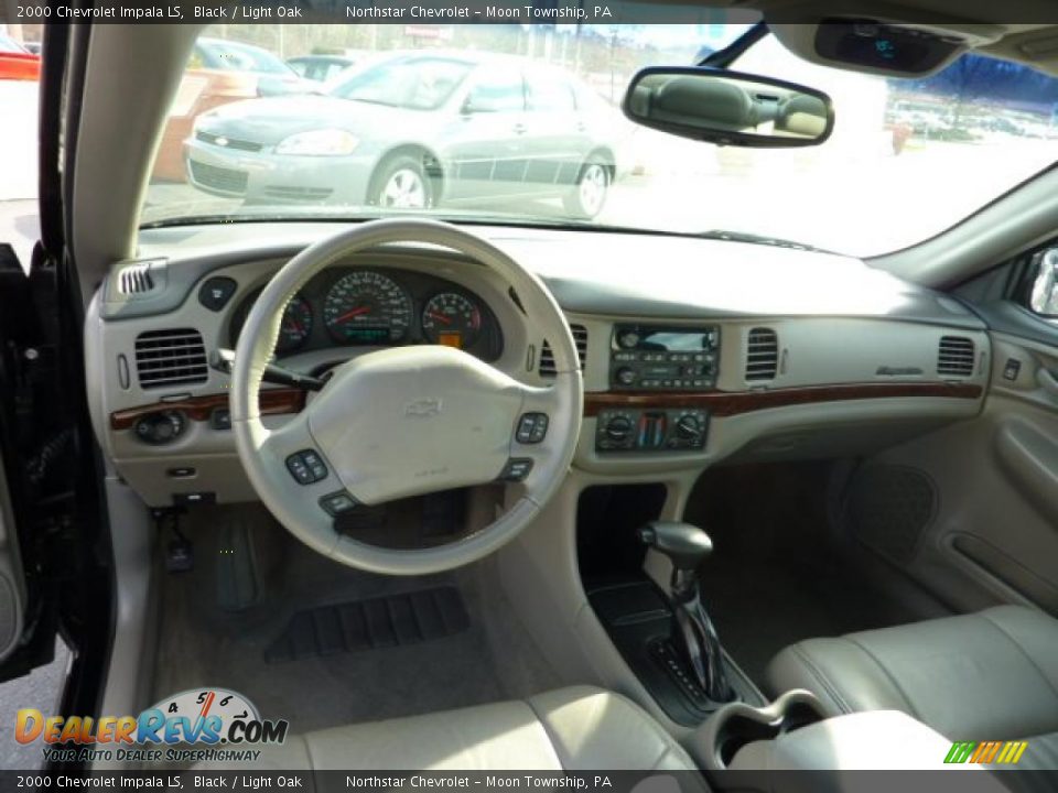 Light Oak Interior - 2000 Chevrolet Impala LS Photo #14